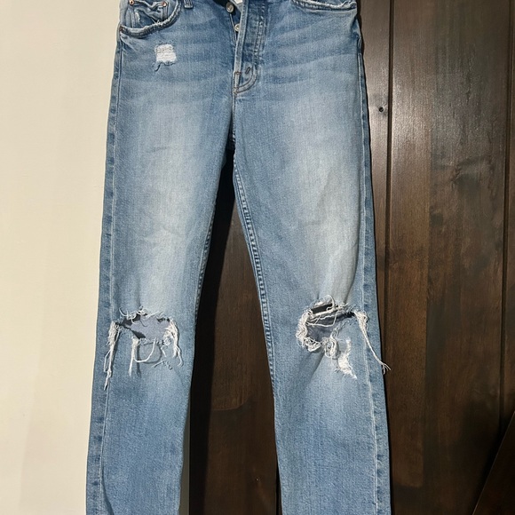 MOTHER SUPERIOR Denim Superior The Tomcat Jeans 24 Confession Relaxed Distressed - Picture 6 of 13